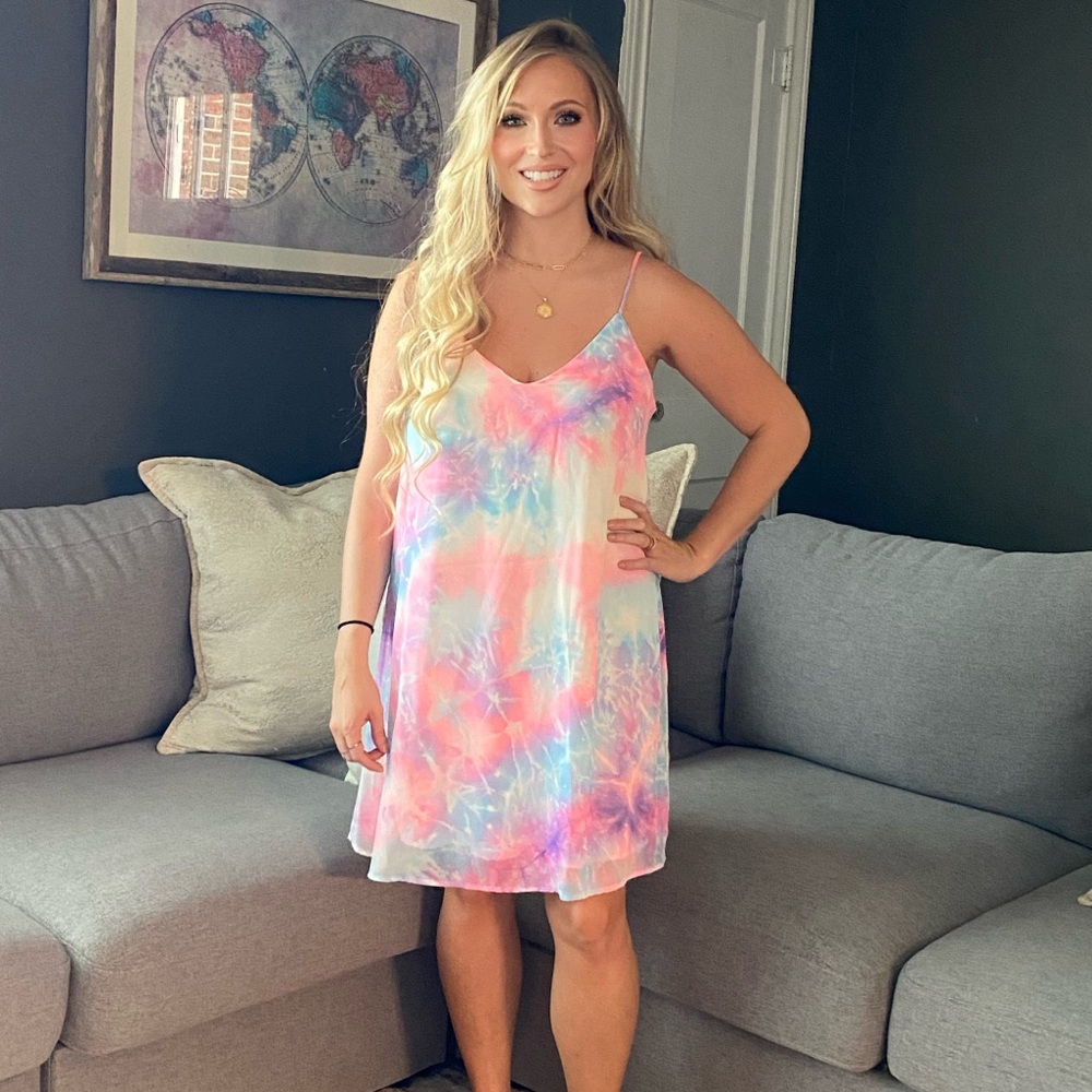 Tie dye dress